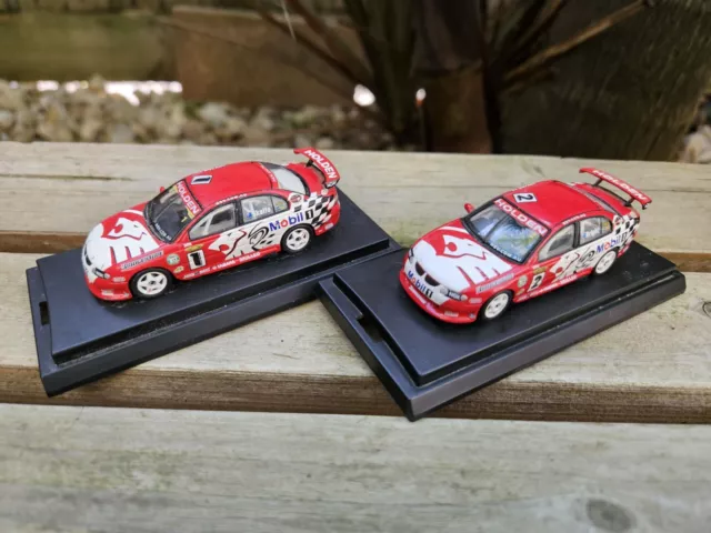 BIANTE AUTOart 1/43 2001  VX COMMODORES HRT JASON BRIGHT MARK SKAIFE SUPERCARS