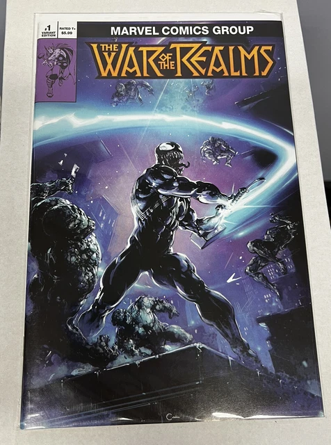 War of the Realms #1 (2019, Marvel) Clayton Crain Trade Dress Variant : NM
