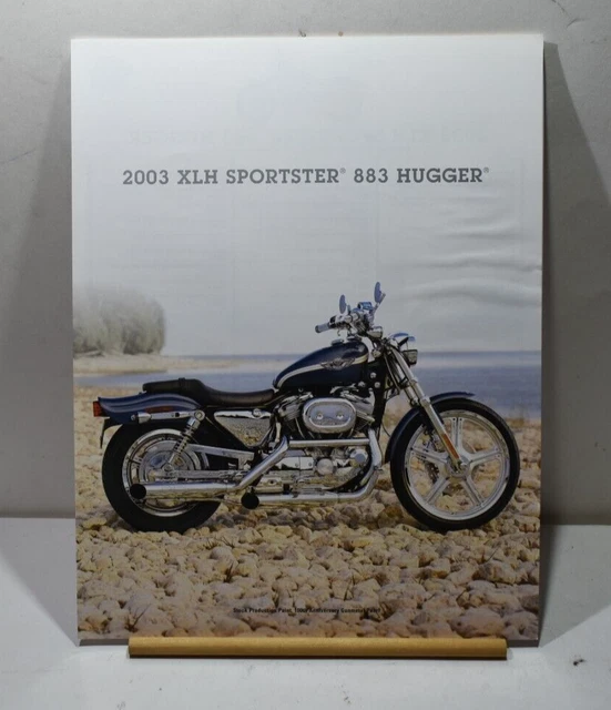 2003 Harley Davidson sales brochure XLH Sportster 883 Hugger D1