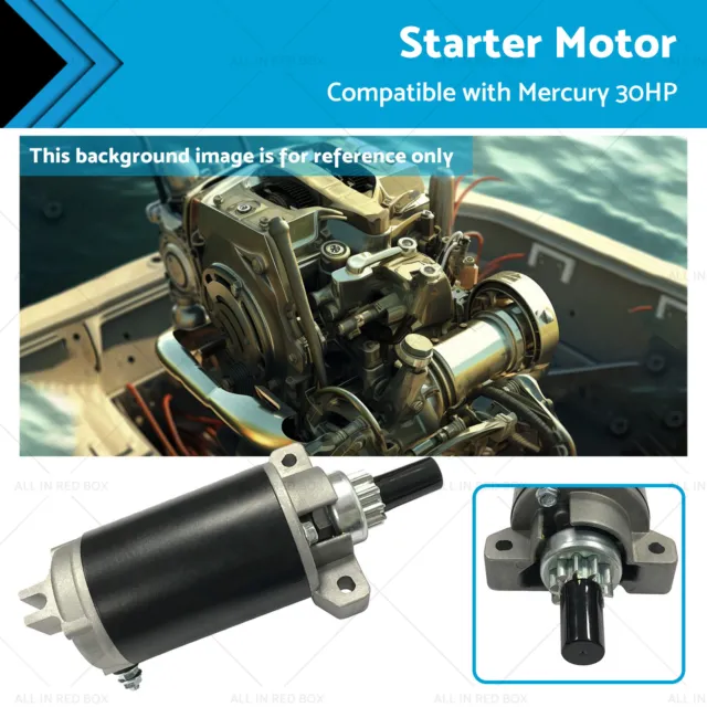 50-822462 Starter Motor Suitable for Mercury 30HP 40HP 50HP 60HP 98-09 822462T1
