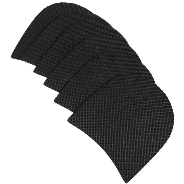 6 pz tacco mezza suola scarpe suola scarpe protezione scarpe posteriore inferiore adesivo
