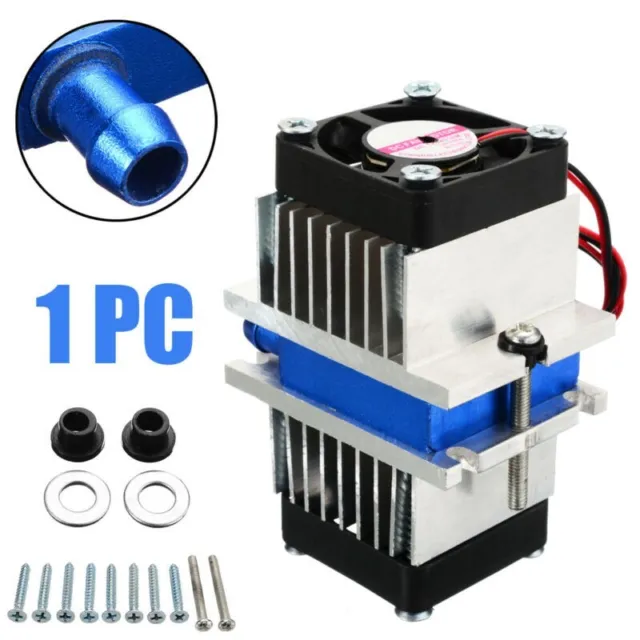 Thermoelectric Peltier Cooler Refrigeration Cooling System + Fan DIY Kit New