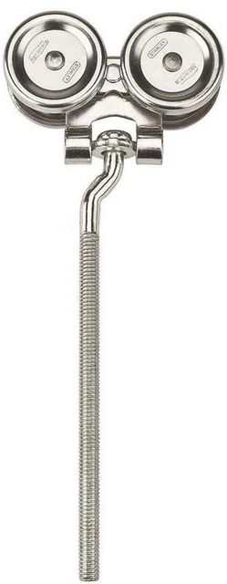 NEW NATIONAL 112359 Barn Door Rail Hanger, 9" x 1/2", Zinc Plated 225LB 6466122