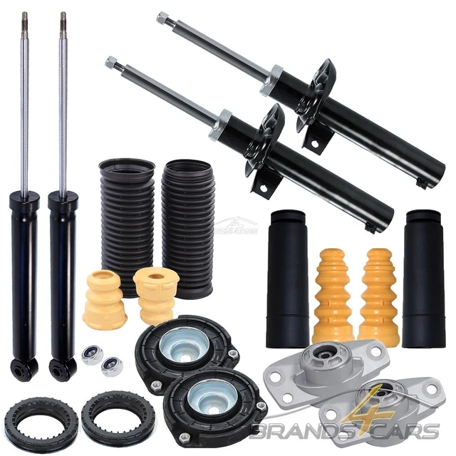 ATEC 4x STOßDÄMPFER VORN+HINTEN MIT DOMLAGER PROTECTION-KIT FÜR VW PLUS SCIROCCO