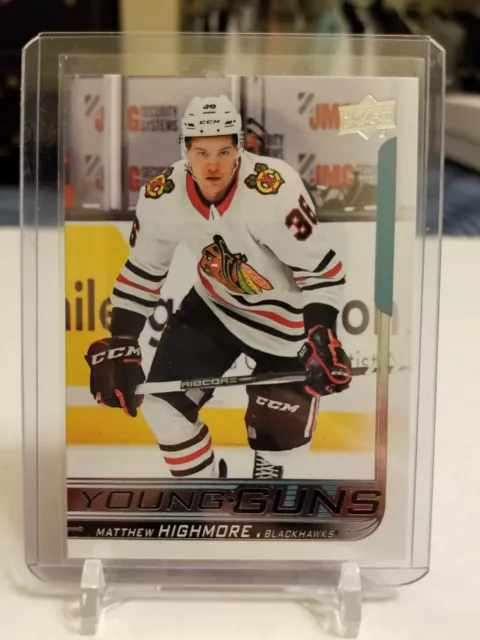 2018-19 UD Series 2 Young Guns RC-Matthew Highmore #464 BLACKHAWKS