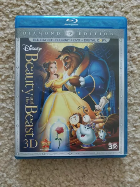 Beauty and the Beast 3D Diamond Edition 5-disc Blu-ray/DVD/Digital