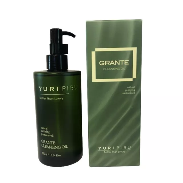 [YURI PIBU] Huile nettoyante Grante 300 ml/10 oz K-beauty thé vert infusé