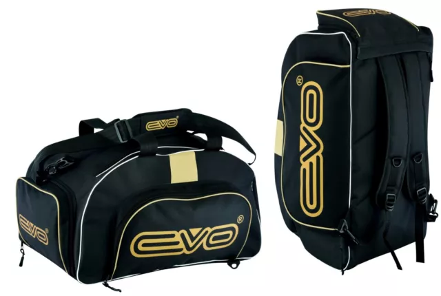 EVO GYM Sports kit bag backpack Duffle football Fitness Training MMA Boxing Bags