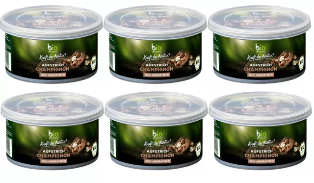 Biozentrale Arachidi Champignon Fein Aromatico 125g 6er Pack