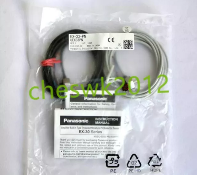 1 PCS New Panasonic photoelectric sensor EX-33-PN