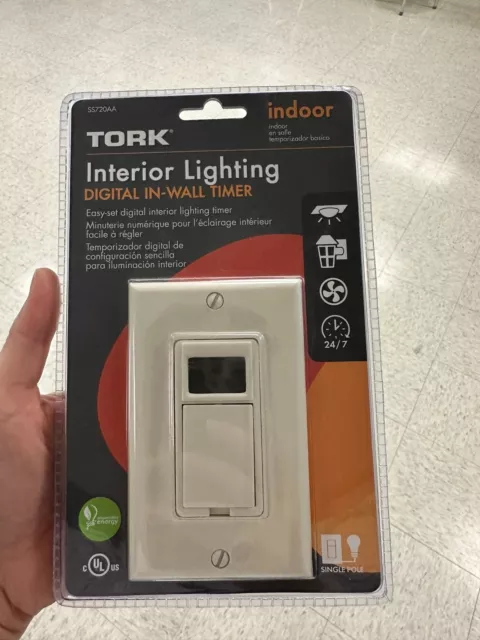 Tork Ss720Aa In-Wall Timer