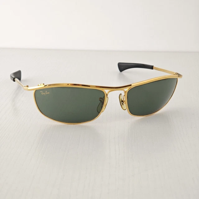 GAFAS DE SOL Vintage Ray Ban Bl L0255 Olympian Dlx Doradas Ee. Uu
