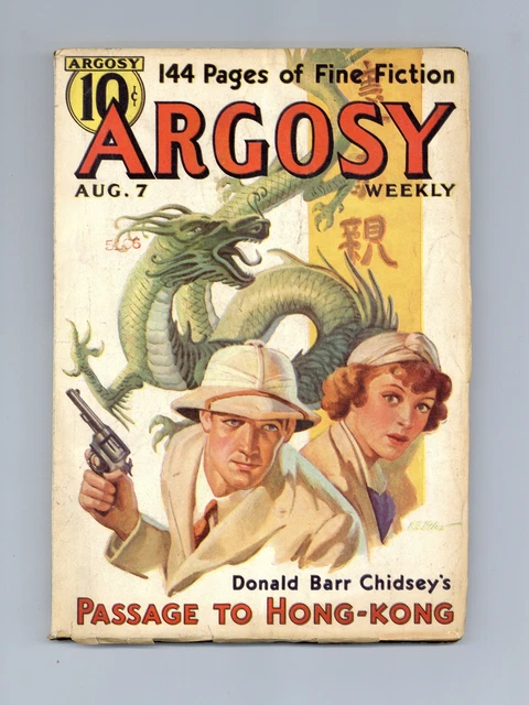 Argosy Part 4: Argosy Weekly Aug 7 1937 VG