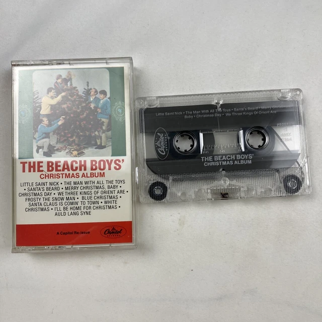 THE BEACH BOYS' Christmas Album (Audio Cassette, 1964) Capitol 9.80