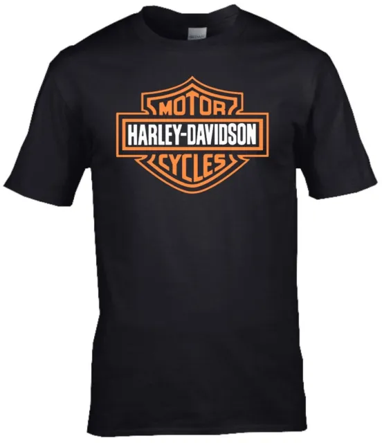 Harley Davidson Motorcycles Legendary Logo Premium cotton T-shirt