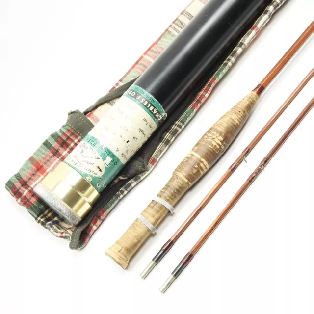 ORVIS #99 IMPREGNATED Bamboo Fly Rod 8'6 length 4-3/4oz, 2-pc, 14 Serial  No4208 $500.00 - PicClick