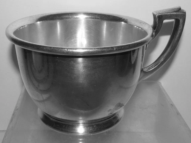 B&ARR Boston & Albany Railroad Dining Car 10 oz Silver Plate Bouillon or Bar Cup