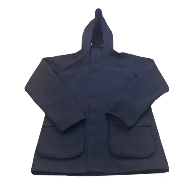 BARBOUR SL BEDALE Hooded Mens Coat Jacket Navy Blue Made For Japan