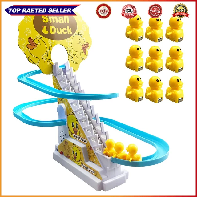 Race Car Tracks 10pcs Educational Track Toy Set with LED Flashing Light / Music