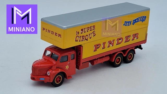 CORGI CAMION BERLIET Canon CIRQUE PINDER JEAN RICHARD EUR 16,50 - FR
