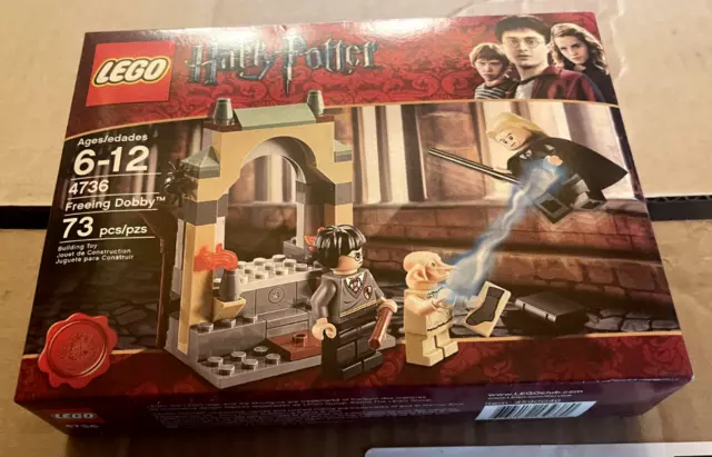 LEGO Harry Potter Freeing Dobby 4736 Complete Brand New Original Sealed Box