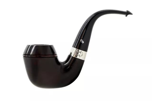 Pipe Peterson Sherlock Holmes Heritage Watson Bent Rhodesian Smooth 3mm P-Lip