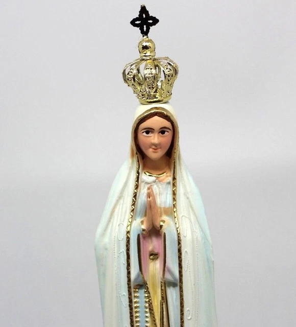 GLOW IN THE Dark Blessed Virgin Mary Our Lady of Fatima Statue Luminous