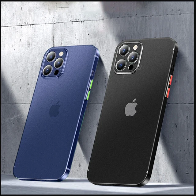 Ultra Dünn Hülle iPhone 13 12 11 / Pro / Max SE 7 8  Handy  Schutz Case Cover