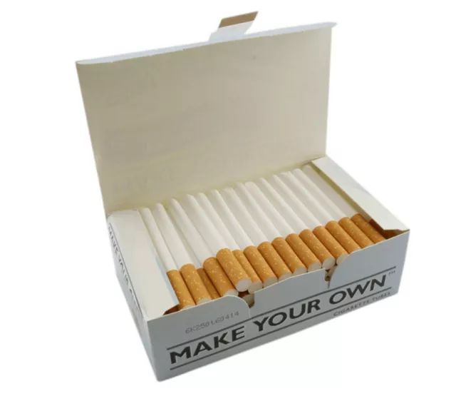 1000 Rizla Branded Make Your Own Concept Cigarette Filter Tubes King Size Ks 2