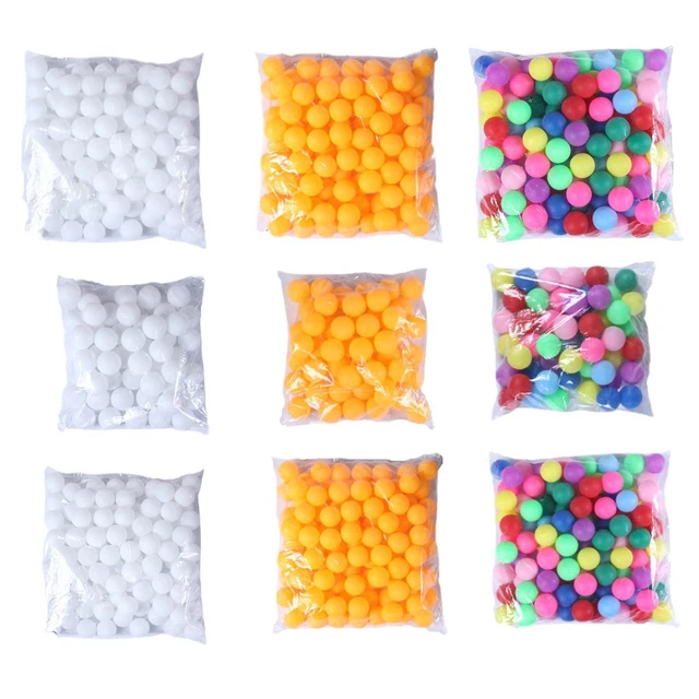 50 palline vuote per lotteria, palline da bingo, in plastica, con capsule apribili, contenitori per distributori automatici, 4 cm, per feste di Natale, colore rosa