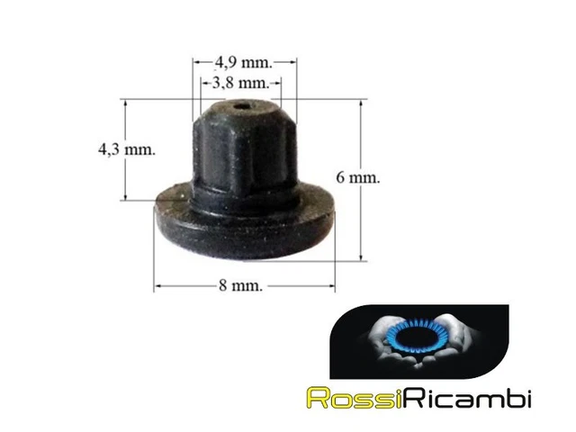 10 Gommini Griglie Piani Cottura Cucina Franke Paracolpi - Foto 2