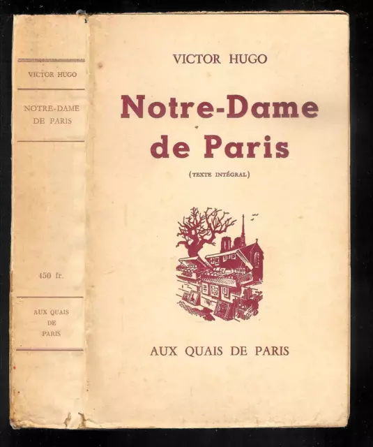 Victor Hugo : Notre-Dame de Paris " Texte intégral " Aux quais de Paris