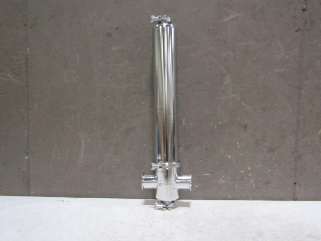 Donaldson Filter Housing PE-EG 0144, 20/3 2-1/2", BPE Clamp 316L, PN: AG1252661