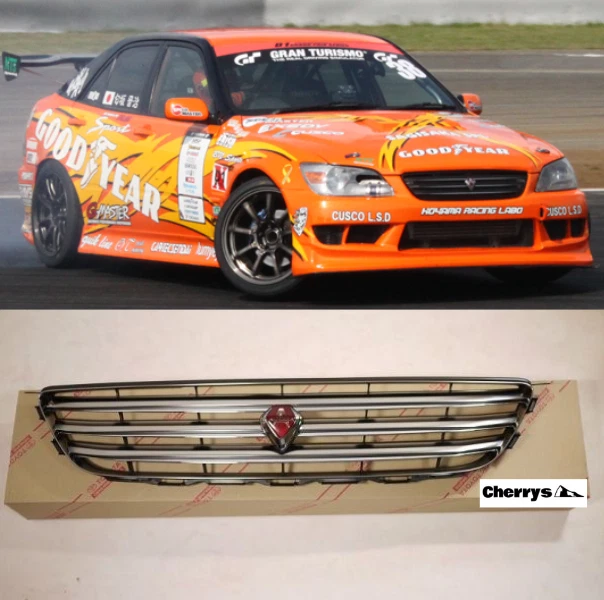 JDM TOYOTA ALTEZZA SXE10 GEX10 LEXUS IS200 IS300 Front Grille Grill Red