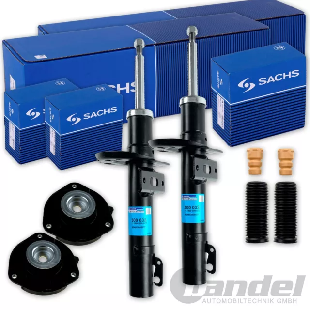 2X SACHS Ammortizzatore Supporto Protezione Kit VA per Audi A2 Skoda Fabia 2 VW