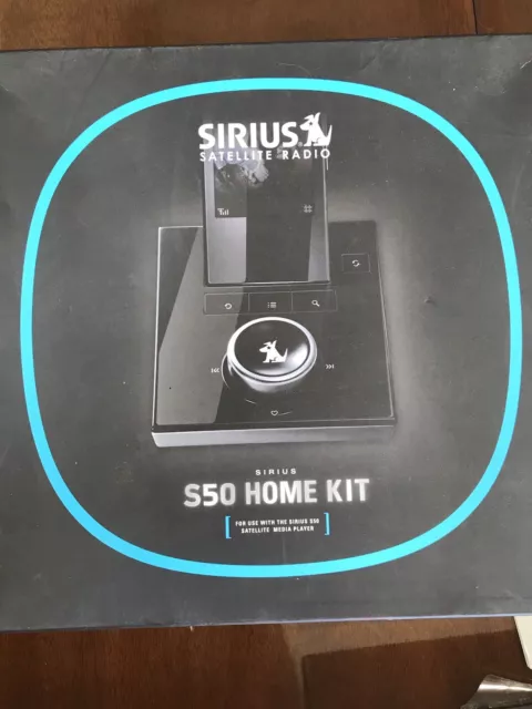 SIRIUS XM SATELLITE RADIO S50 - H1 HOME KIT DOCK COMPLETE NEW Open Box ...