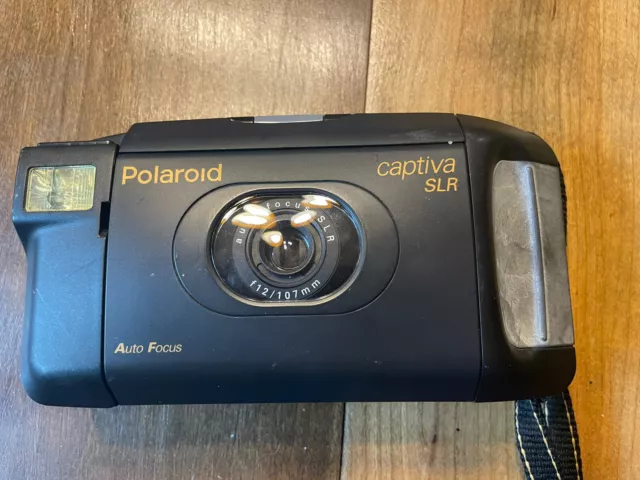 Vintage Polaroid Captiva SLR Auto Focus Instant Film Land Camera