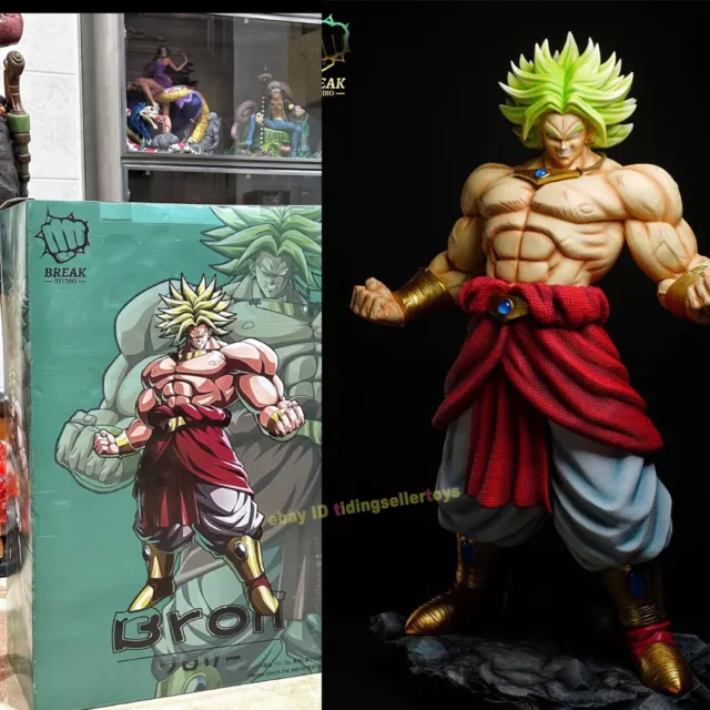 Dragonball AF 14 SSJ5 Broly Resin - LED lighted Base and interchangeable  hand