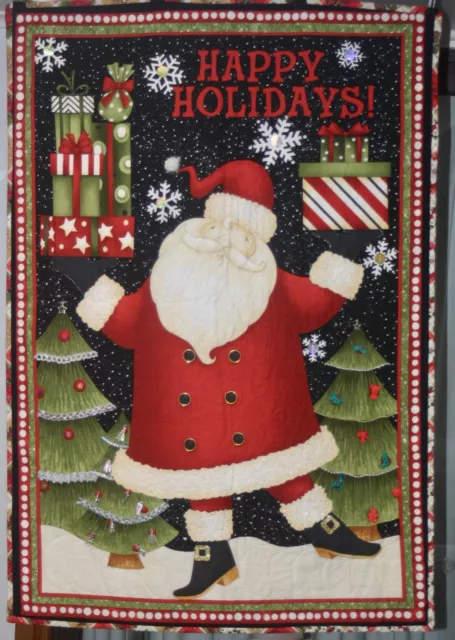 Xmas all Hanging Quilts, With Hand Sewn Embellishments