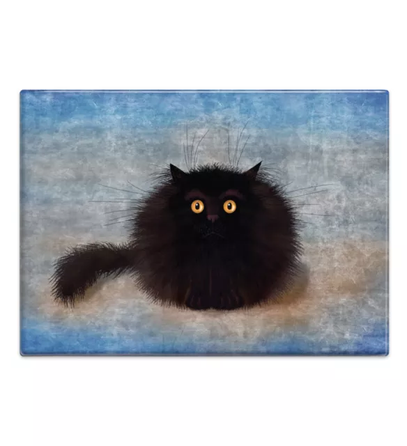 OREO Funny Cute Black Cat Novelty Fridge Magnet for Cat Lovers & Refridgerators