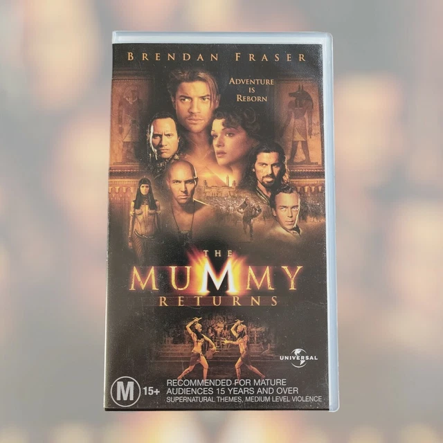 THE MUMMY RETURNS - Brendan Fraser / Rachel Weisz - VIDEO VHS PAL £8.11 ...