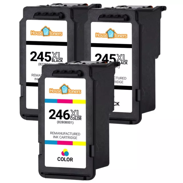 For Canon PG-245XL CL-246XL Ink Cartridge PIXMA MG3020 MG2522 TR4522 MX492 MX490