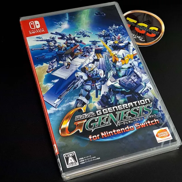 SD Gundam G Generation Genesis Switch Japan Physical Game New Bandai Namco