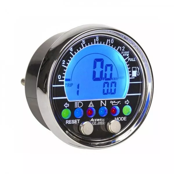 HONDA CX500 ACEWELL ACE-4454 Chromed CNC Speedometer Cafe Racer Scrambler  Bobber £269.99 - PicClick UK