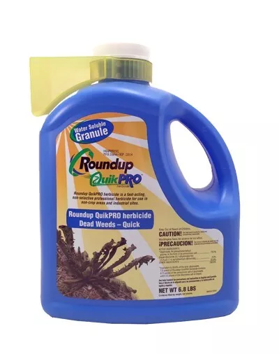 Roundup QuikPro 6.8lbs Herbicide/Weed killer - Very FAST acting product