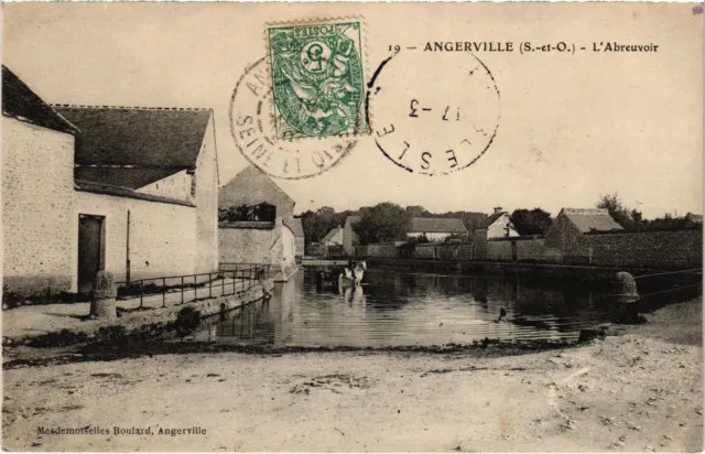 CPA Angerville L'Abreuvoir FRANCE (1371541)