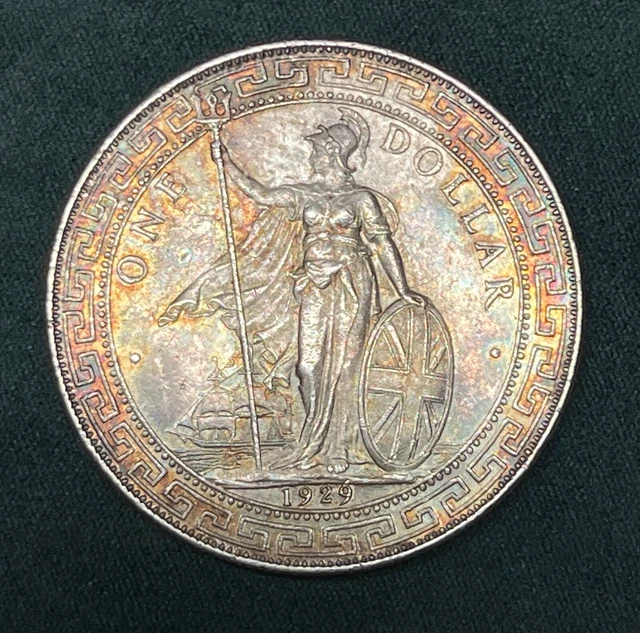 1929B Great Britain Trading Silver Coin One Dollar 1929B Great Britain Trading Silver Coin One Dollar
