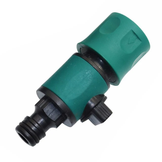 Hose Pipe Tap Shut Off Valve Fitting Connector Garden Garden Quick Coupler Hot