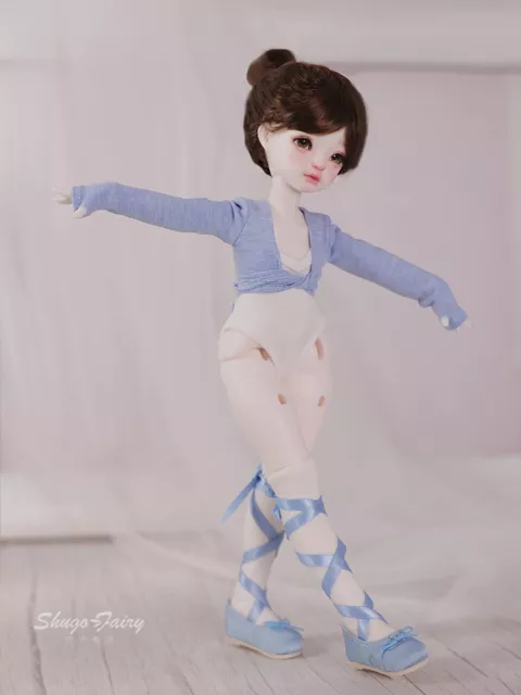 BJD 1/6 Doll Joint Moveable Girl Eyes Face Make Up Hair Resin Toys Gift FULL SET