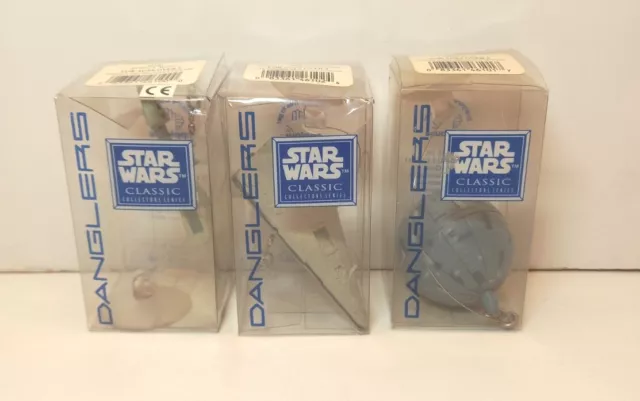 Star Wars Classic Collectors Series Danglers Y-Wing Death Star Star Destroyer